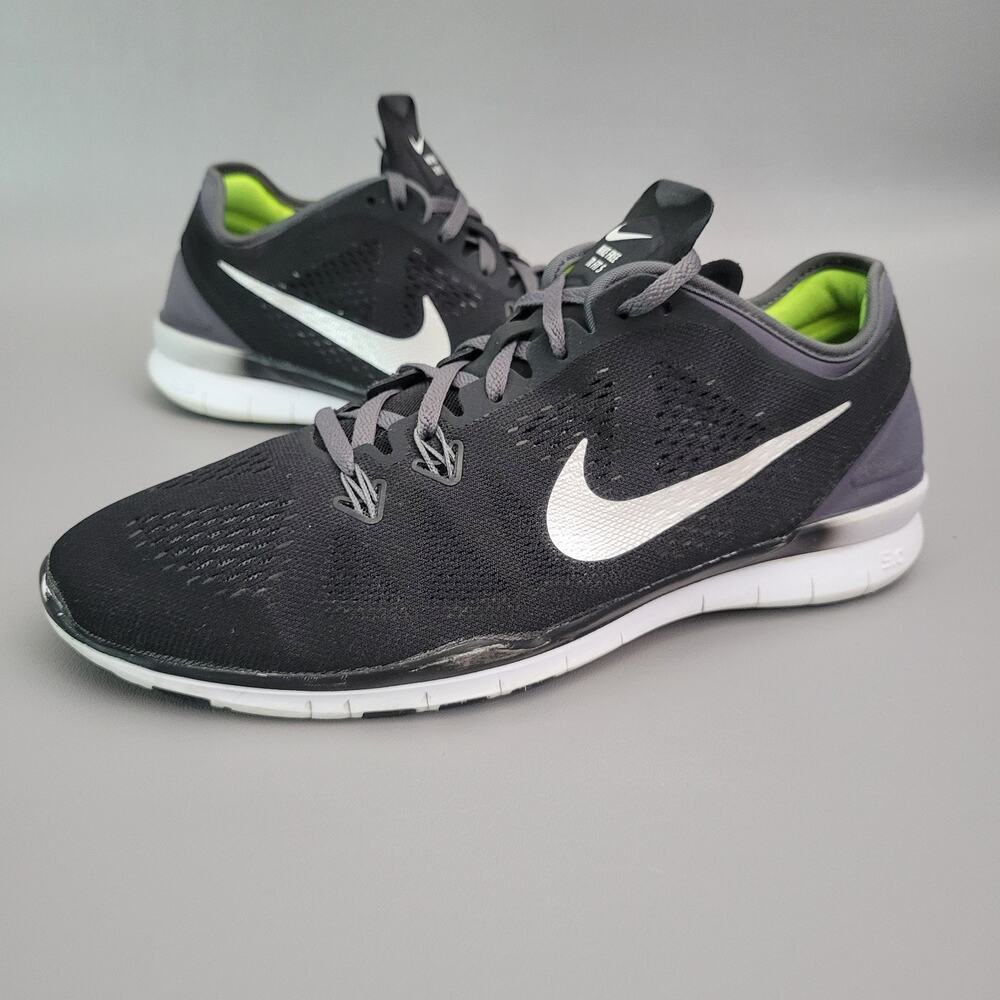 Nike Womens Free 5.0 TR Fit 5 704674-004 Black Running Shoes Sneakers Size 11